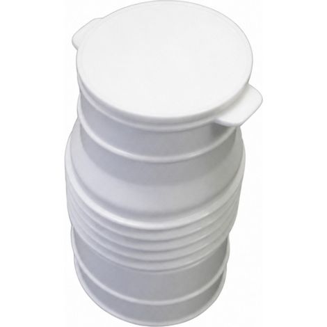 Raccordo 40/46 per Maceratore WC WATERMATIC W16P in gomma, 95 mm