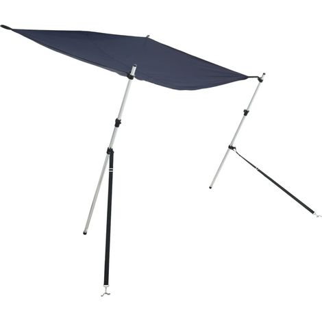 Extension d'ombrage T-Top bleu marine 170x208x(115-183) cm CFW498544 (1/5)
