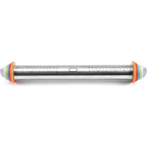 Mattarello regolabile con spessore regolabile, lavabile in lavastoviglie (44 cm) (1/5)