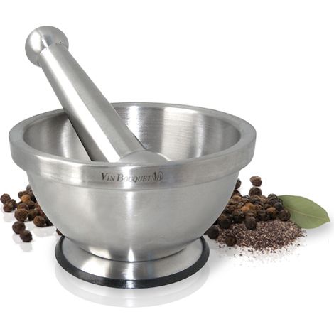 Mortero de cocina Vin Bouquet Acero Inoxidable