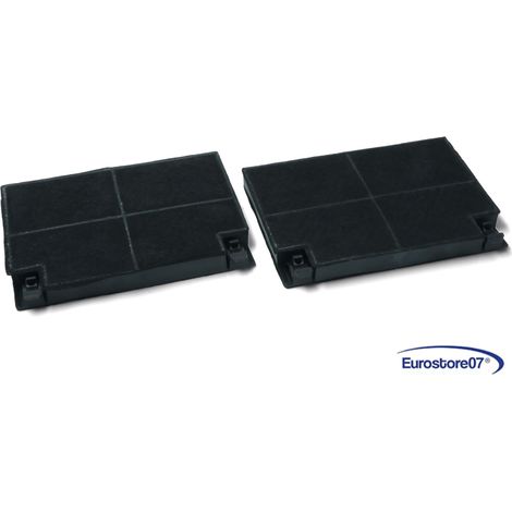 BEKO (9188065385)   FILTRO CAPPA CON CARBONI ATTIVI  mm 190X136X20h    2 PZ