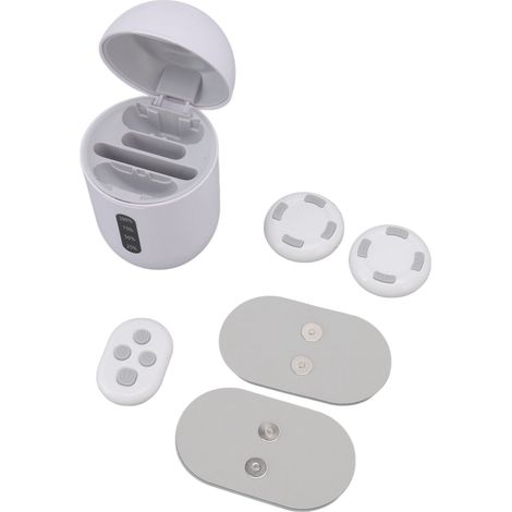 Autocollants de massage électrique, mini masseur sans fil intelligent pour une relaxation complète du corps et une thérapie musculaire (1/5)