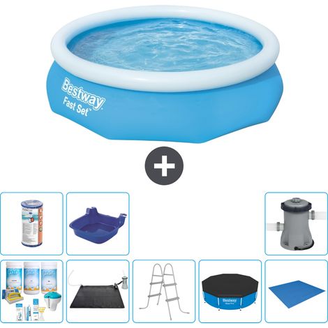 Bestway Bestway Fast Set Ronde - 305x76 cm - 9-pièces S21370 (1/5)
