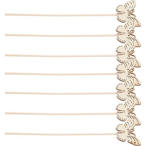 Bâtonnets Diffuseur de Parfum en Bois 10pcs, Accessoires Robustes pour Aromathérapie Apparence, pour Spa et Décoration Maison (1/5)