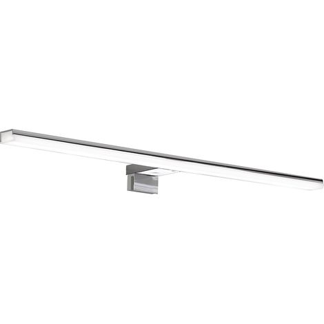 Aplique de luz LED rectangular para baño, 45,8cm, acabado cromo - MANILLONS TORRENT (1/3)
