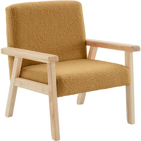 sweeek - Skandinavischer Kindersessel aus Hevea-Holz