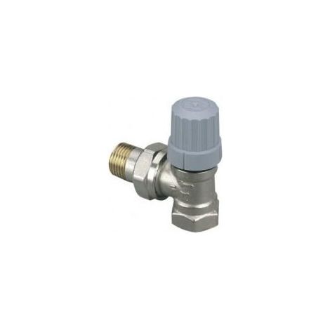 Danfoss Corpo valvola RA-N 25 R 1/1, ad angolo, nichelato opaco, 013G0037