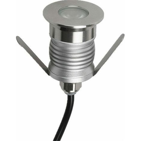 Spot LED Encastré Au Sol, Étanche IP67, Éclairage Intérieur, Idéal Pour Les Jardins 1W (1/5)