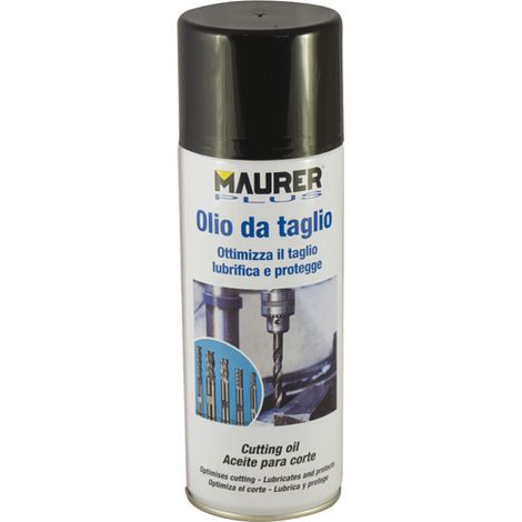 Olio Da Taglio Spray Maurer Plus 400Ml
