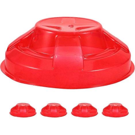 Lot de 5 couvercles en plastique pour détecteur de fumée de cuisine et de pâtisserie (1/5)