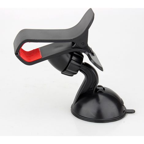 Support Universel 360° pour Téléphone Portable - Ventouse Pare-brise GPS, Support Voiture Rotatif (1/5)