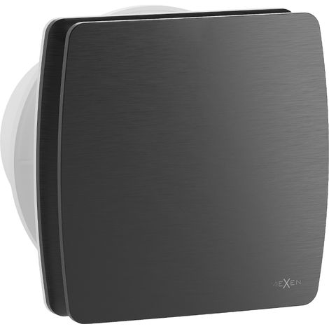 Mexen AXS 100 Badezimmerlüfter mit Timer, schwarz - W9601-100T-70