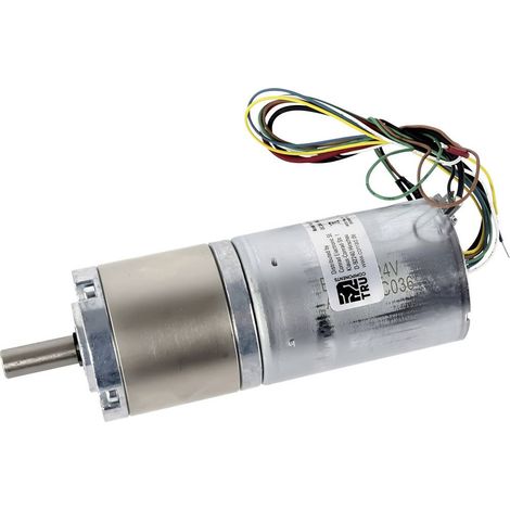 TRU COMPONENTS Motoréducteur c.c TC-NPG24209BL TC-13609540 24 V/DC 2.5 A 1.0 Nm 250 tr/min Diamètre de l'arbre: 8 mm 1 (1/3)