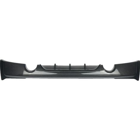 Difusor trasero, estilo M Performance, diseño de doble escape, aspecto de fibra de carbono. (1/2)
