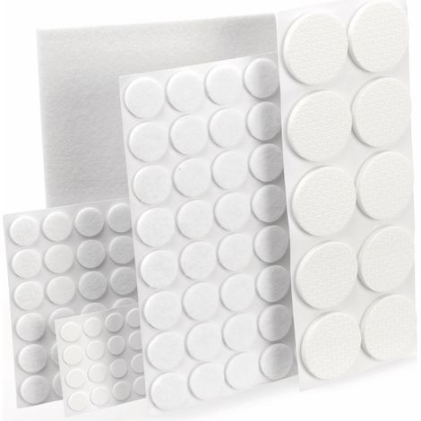 EUROTOOLS Kombi-Filzgleiter-Set 336-NBFR, 131-teilig