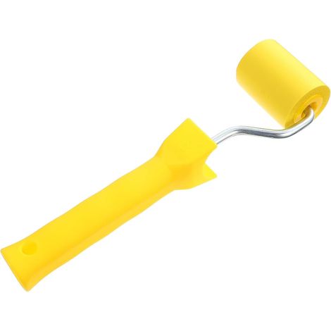 Outil de Couture pour Jointures en Caoutchouc 5 Cm, Rouleau Compact pour Papier Peint, Adapté Vinyle, Accessoire Fonctionnel pour Pose et Décoration Murale (1/5)
