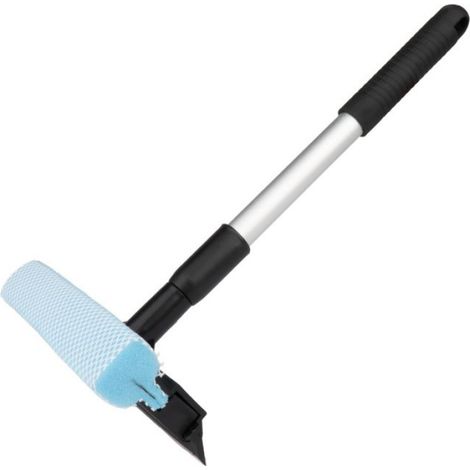Lave-vitres - Raclette Telescopique Aluminium - Pour Vitres Et Miroirs - 35/48 cm - 1 Unite (1/5)