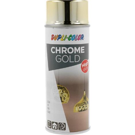 Spray à effet DUPLI-COLOR, chrome or, 400 ml