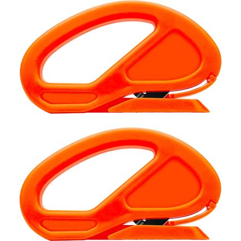 Set mit 2 Schneidwerkzeugen für Sicherheitsfolien, Papier und Kohlefaser. Universelles Präzisionsmesser mit Rasierklinge für Klebefolien, Fahrzeugfolierung und Bastelarbeiten.