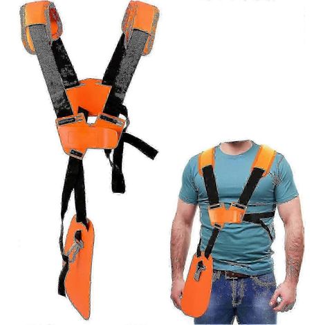 Harnais double sangle pour débroussailleuse FS et KM – nylon (1/3)