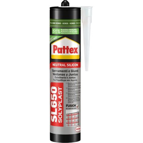 PATTEX SL 650 VENTANAS Y JUNTAS CART. 300 ML - VERDE RAL 6009 - IMPREX