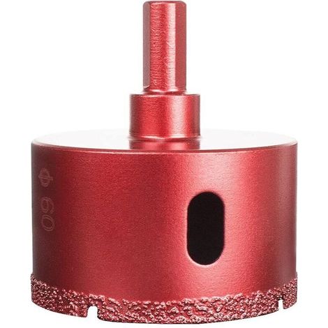 Diamantés Scie Cloche Foret, Coupe-Trou de Performance pour Verre/Tuile/Granit/Marbre (60mm) (1/5)