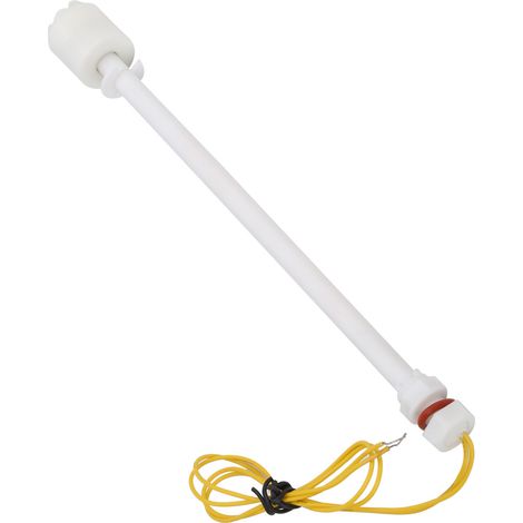 Interrupteur à flotteur PP pour contrôle de niveau liquide anticorrosion pour machine industrielle DC 100V 200mm (1/5)