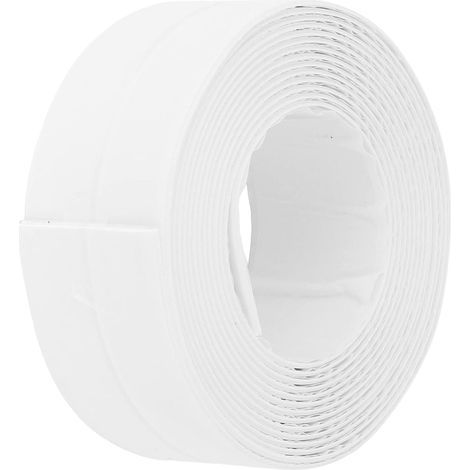 Dichtungsband, selbstklebendes PE-Dichtungsband, wasserdichtes Dichtungsband für Toiletten, Badezimmer, Küchen, Wandecken, Waschbecken, Badewannen, Abdichtung (1/5)