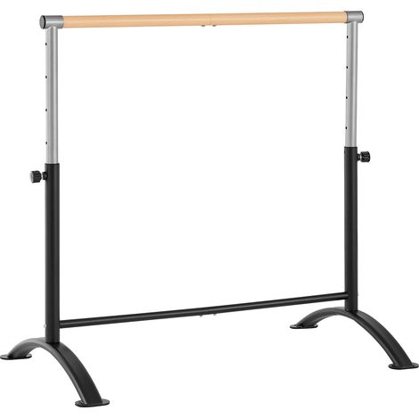 Mophorn Barre de ballet pour la maison, structure portable et autoportante en acier au carbone, équipement de fitness stable avec hauteur ajustable, idéal pour l'entraînement d'équilibre