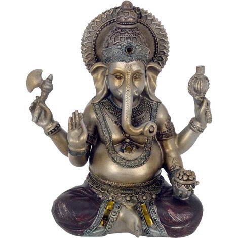 Signes Grimalt Figure de figurines de Bouddha Gandas Gray Budas Budas Budas 10x17x20cm 3822 (1/4)