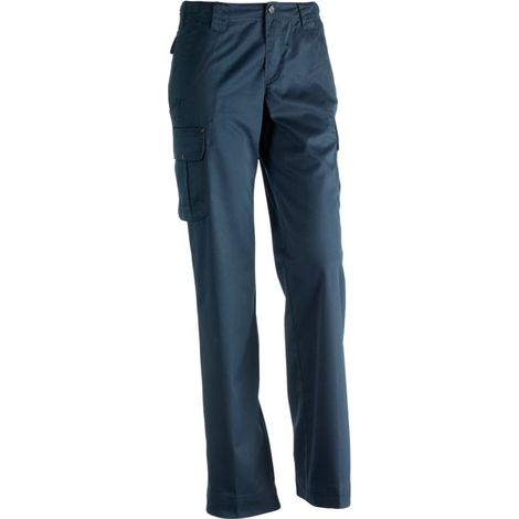 Pantalon de travail pour femme Athena Herock Bleu Marine 3XL. (1/4)