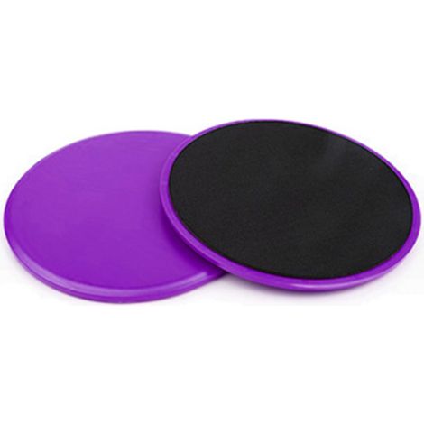 Sliders - Double Face Pour Sol Dur ou Moquette - Équipement D'Exercice Abdominal - Lot De 2 (1/5)