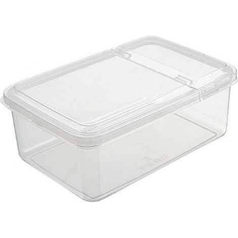 Boîte De Rangement Pour Réfrigérateur - Boîte De Conservation Aliments - Format Tiroir Rectangulaire En Plastique - 15 x 9 x 6 cm - 1 Pièce (1/5)