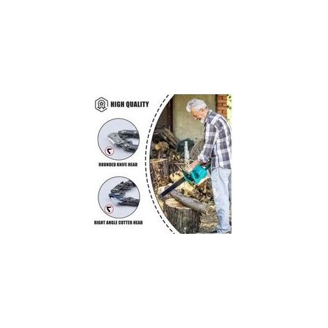 Set di 3 catene per motosega (20 pollici) – 76 maglie – passo 325 pollici – acciaio importato per un taglio fluido e veloce (1/5)