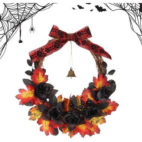 dautomne pour porte dentre Couronne de fentre festive 40 cm (1/5)