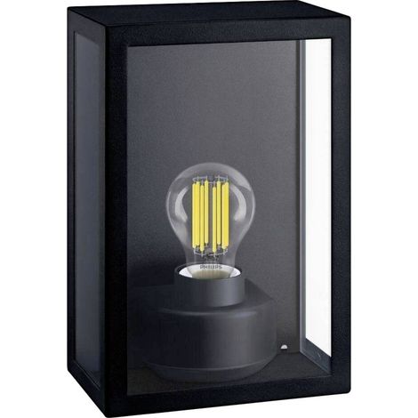Philips LED Alzor 8720169266414 Applique extérieure E27 noir V178743 (1/4)
