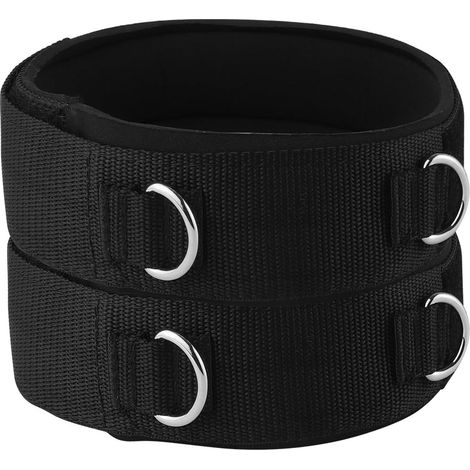 Courroie Pour Cuisses - Courroie De Renforcement Avec Rembourrage En Néoprène 5,5 Mm - Pour Entraînement Des Fesses Et Des Jambes - 2 Pièces (1/5)