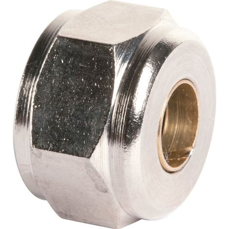 Écrou laiton hexagonal à serrage - F 3/4' - diamètre 16 mm - Rapido - RBM (1/2)