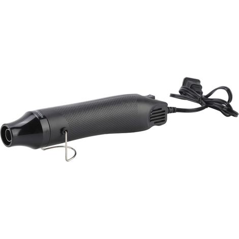 Pistolet à air chaud électrique 300 W pour gaufrage et chauffage multi-usages (noir, UE 220 V) (1/5)