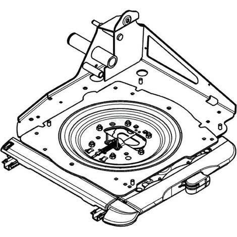 M贸dulo confort para Fendt con desalineamiento de 50 mm GRAMMER G1477681A