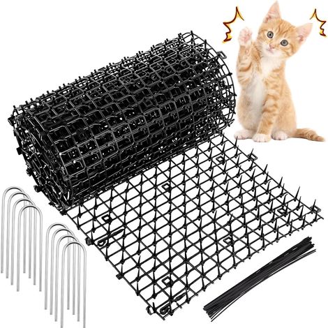 Tapis Anti Chat à Picots 30 x 200 cm, Grille pour Jardin et Balcon (1/5)