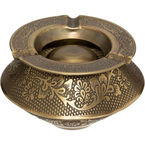 Cenicero Oasis - metal - oro - D12 cm - Atmosphera créateur d'intérieur