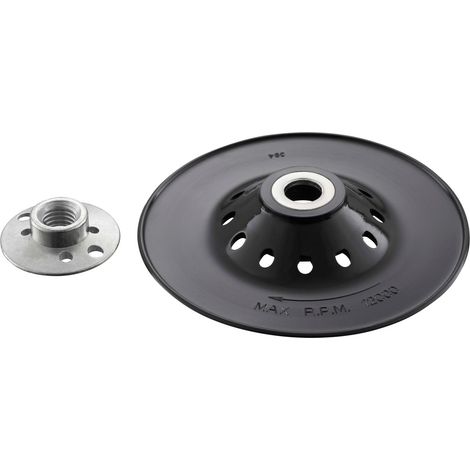 Plato de soporte de nylon para amoladoras M14. Diam 125mm Stanley STA32110-XJ