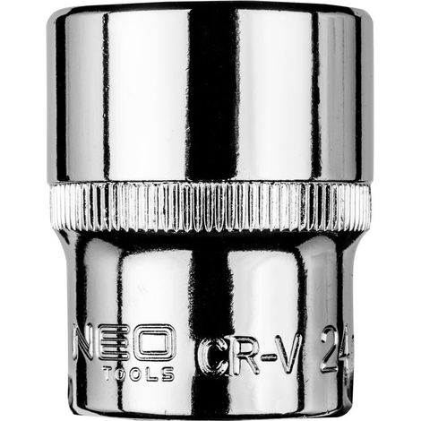 Llave de vaso neo 08-424 acero cromo-vanadio garantía 25 años (1/2)