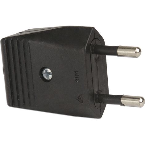 Spina nera Simon 10A 250V senza TT CL103013