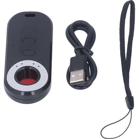 Détecteur de Caméra USB Portable avec Alarme Lumineuse et Sonore Anti Espionnage (1/5)