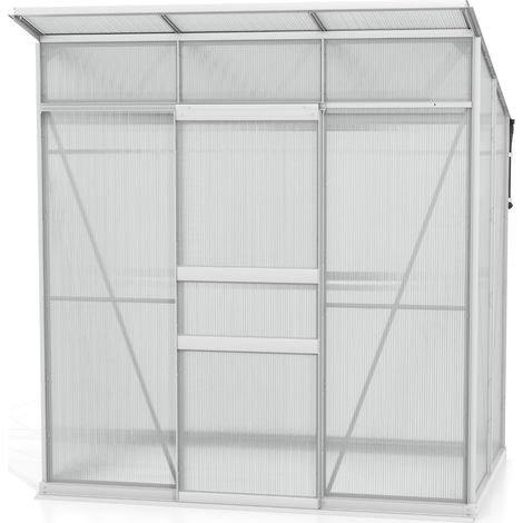 Vitavia Gewächshaus "Fokus 3250" inkl. Stahlfundamentrahmen, aluminium eloxiert, 2,5 m², 6 mm HKP (1/4)