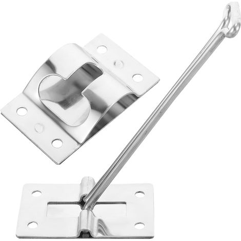 Métal Loquet de Porte de Remorque Support Simple, 6 Pouces (1/5)