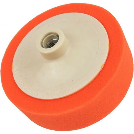 Esponja de pulido naranja 150 mm x 45 mm M14 (universal) (100) (1/3)