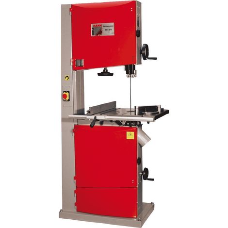 Holzmann – Scie à ruban 1500W pour bois dur – Hauteur de coupe 285 mm – 2 vitesses 380/820 m/min – Table inclinable 0-45°
